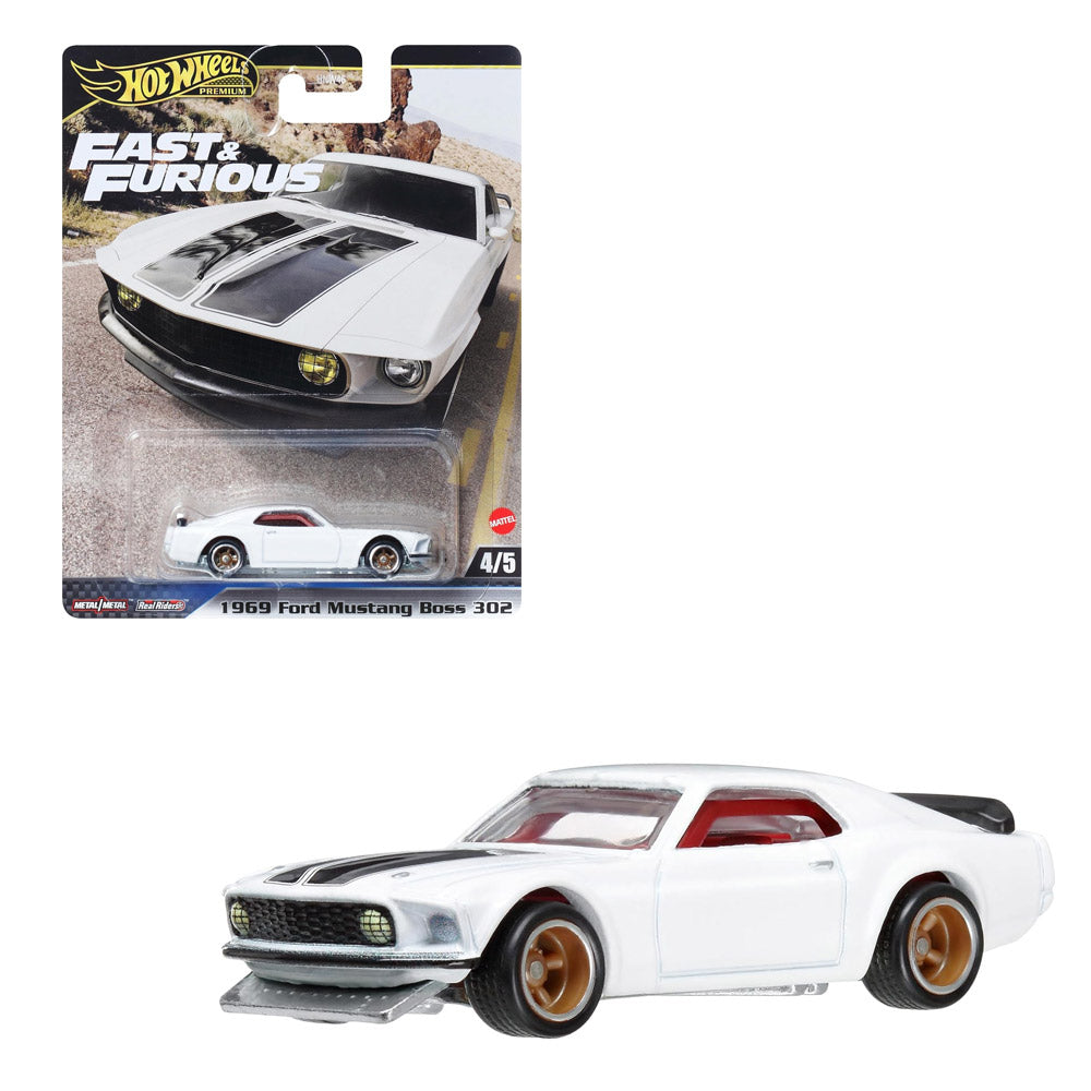 HOT WHEELS THE FAST AND THE FURIOUS 1969 FORD MUSTANG BOSS 302 HOT WHEELS THE FAST AND THE FURIOUS 1969 FORD MUSTANG BOSS 302